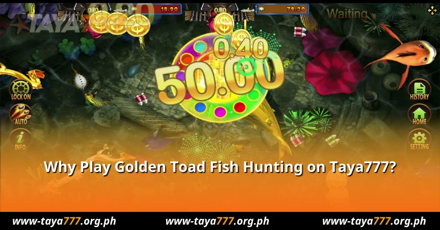 Why Play Golden Toad Fish Hunting on Taya777?